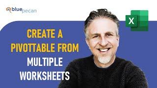 How to Create a PivotTable From MULTPLE SHEETS in Excel Different Headers or With the Same Headers