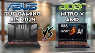 TUF Gaming A15 2024 vs Nitro V 15 AMD  Which Entry Gaming Laptop is BEST  Laptop Compare