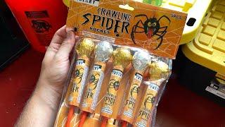 Crawling Spider Firework Rockets