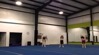 CheerFile  Tumbling  Round Off - Hand - Hand - Tuck