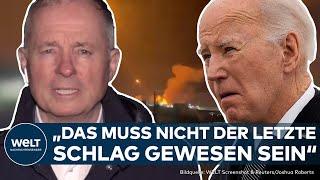 ANGRIFFE IM NAHEN OSTEN USA will keinen Krieg mit dem Iran aber Biden musste scharf reagieren