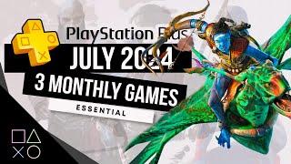 PlayStation Plus Essential July 2024 Monthly Games  PS Plus July 2024