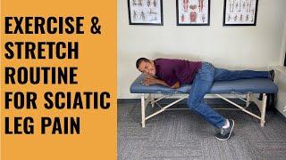 2 Minute Exercise & Stretch Routine To Control Severe Sciatic Leg Pain