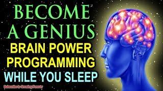 Become A GENIUS While You Sleep Genius Mindset Affirmations For Epic Mind And Brain Power