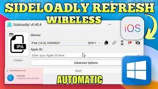 Sideloadly Automatic & Wireless App Refresh  Auto Sign Apps