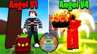 Fully Awakening Angel V4 With ONLY Fruits I Find Blox Fruits