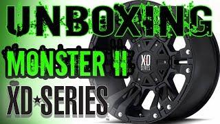 XD Series Monster II 20x10 -24 Wheel Rim Unboxing