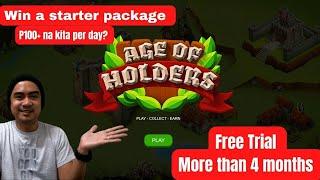 Age of Holders Play to Earn NFT Game More than 4 Months na Events How to earn Magkano kita daily