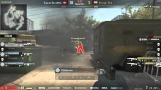 device double kill at 1hp   Team SoloMid vs Virtus Pro   ESL ESEA Pro League Season 2