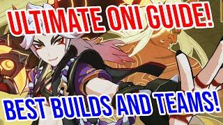 THE ONE AND ONI ITTO GUIDE Best Weapons Artifacts Teams and MORE Genshin Impact