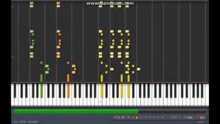 Kämpfer - Himitsu no Hanazono Synthesia Tutorial + midi