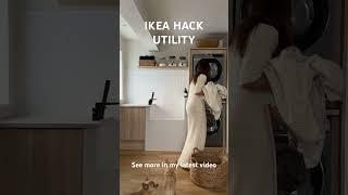 We created a utility room using IKEA products see the full process in my latest video #homedecor