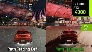 NFS Underground 2 Path Tracing with RTX Remix On vs Off - GraphicsPerformance Comparison  RTX 4080