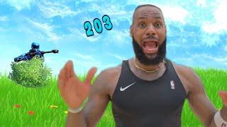 Lebron James Scream if you love Fortnite