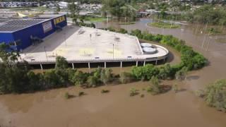 Our World by Drone in 4K - Flooding in Logan QLD