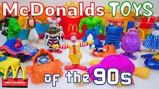 McDonalds Toys from the 90s