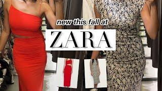 ZARA Fall Try On  Whats new at Zara this season  Autumn Outfits