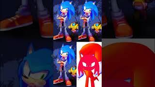 silver shadow sonic and knuckles edit