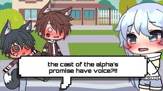 if the cast of alphas promise had voices  Gacha Life OC voice claims 