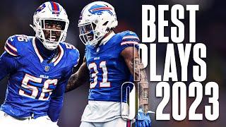 Buffalo Bills Defense Best Plays of 2023  Buffalo Bills Highlights