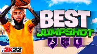 THE BEST JUMPSHOT ON NBA 2K22 BEST JUMPSHOT FOR ALL BUILDS NEW FASTEST BASE + 100% GREEN WINDOW