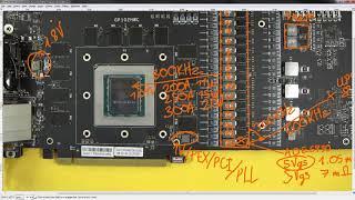 PCB Breakdown Colorful GTX 1080Ti Kudan