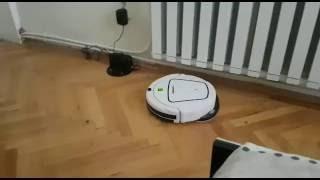SeeBest D730 robot vacuum cleaner in action