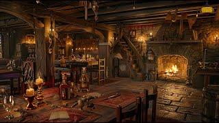 Tranquil Medieval Sounds - Cozy tavern atmosphere Soothing relaxing RPG music