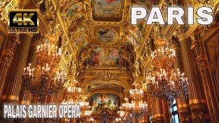 Palais Garnier Tour - August 2021 - Inside Paris Opéra Garnier 4K