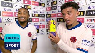 JADON SANCHO Player of the match on Chelsea debut  From Day 1 theyve made me feel welcome.