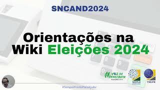 VÍDEO 06 - SNCAND2024 - SGIP3 - Geração e Download de Chaves de Acesso de Partido no SGIP3.