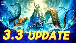 PUBG Mobile 3.3 Version Update July 11 2024  New Ocean Odyssey Coming