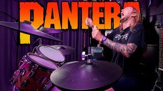 OLA LEARNS PANTERA - Mouth For War Drums