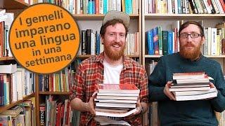 I gemelli poliglotti imparano una lingua in una settimana