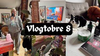 VLOGTOBRE 8 - Réflexions de carrière pile à lire latte à la pomme colis et ouragan Milton