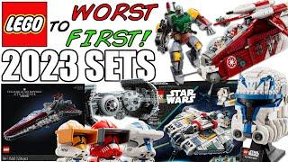 LEGO Worst to First  ALL LEGO Star Wars 2023 Sets