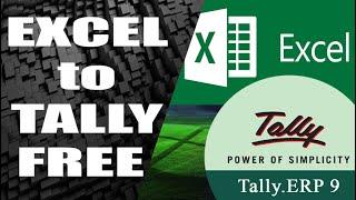 Excel to Tally Import Utility Free  Convert data from Excel to Tally