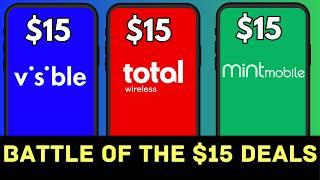 Visible Total Wireless Mint Mobile - Which $15mo deal is better?