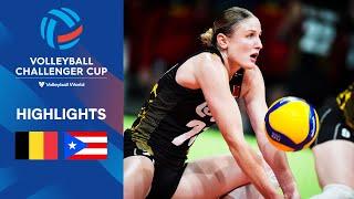  BEL vs.  PRI - Seim Finals  Volleyball Challenger Cup Women  Highlights