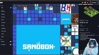 Adventure World Land Sale - Join @Pandapops Live as they help you with the latest The Sandbox Land…