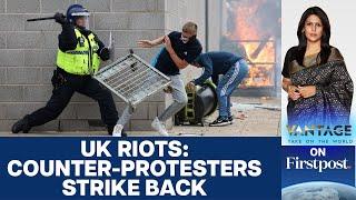 UK Rioters vs Counter-Protesters Britains Fault Lines Exposed  Vantage with Palki Sharma