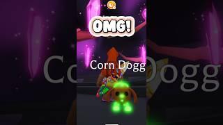 Making A Mega Corn Doggo In Adopt Me #roblox #adoptme #shorts