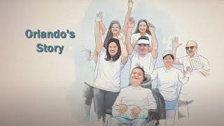 Orlandos story living with amyotrophic lateral sclerosis ALS or motor neuron disease MND