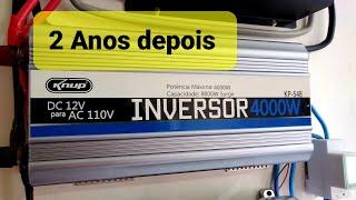 Depois de 2 Anos Usando o Lixo do Inversor Knup 4000w Minhas Percepções