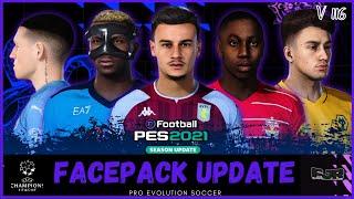 PES 2021 - UPDATE FACE V116 - SIDER VERSION & CPK VERSION  PC