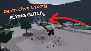 This new cyborg FLYING glitch in tsb is INSANE tutorial + showcase