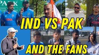 India Vs Pakistan and The Fans Battle  ICC T20 World Cup  IND vs PAK