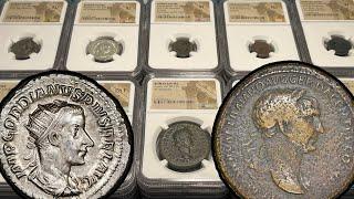 Opening A 50+ NGC Coin Submission Higher Value Coins - Tons of Great Ancient Roman Empire History