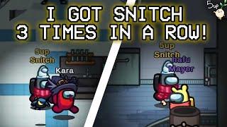 I got SNITCH 3 times in a row... Morning Lobby Among Us FULL VOD