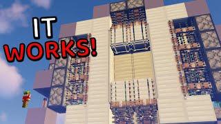 Minecrafts Largest Piston Doors